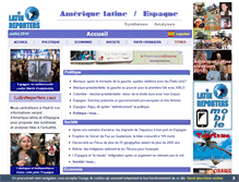 Tablet Screenshot of latinreporters.com